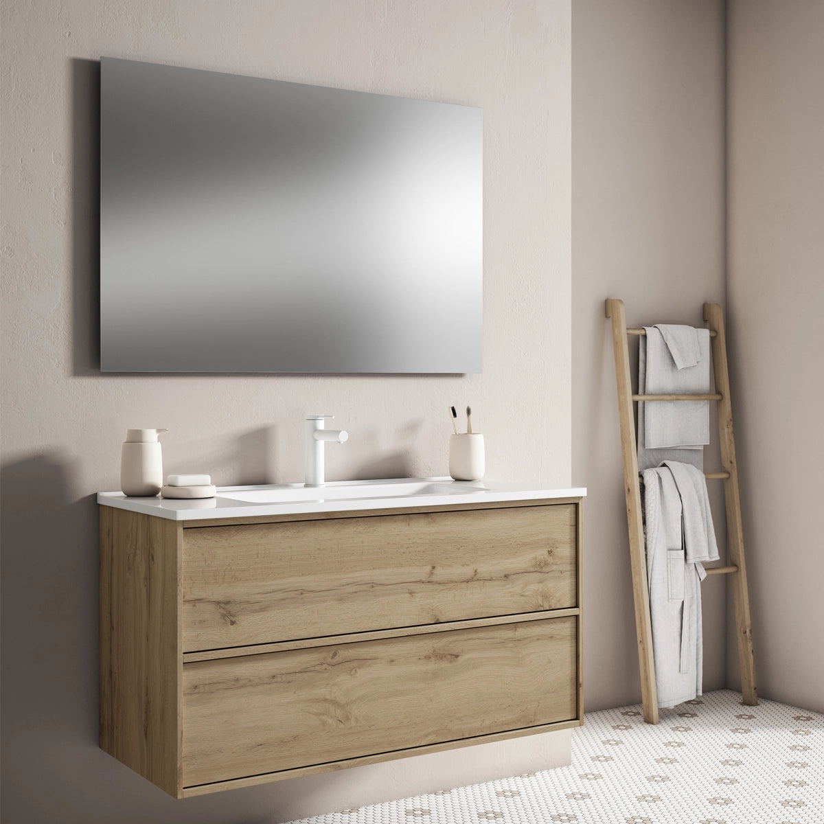 Mueble baño lavabo Frame top
