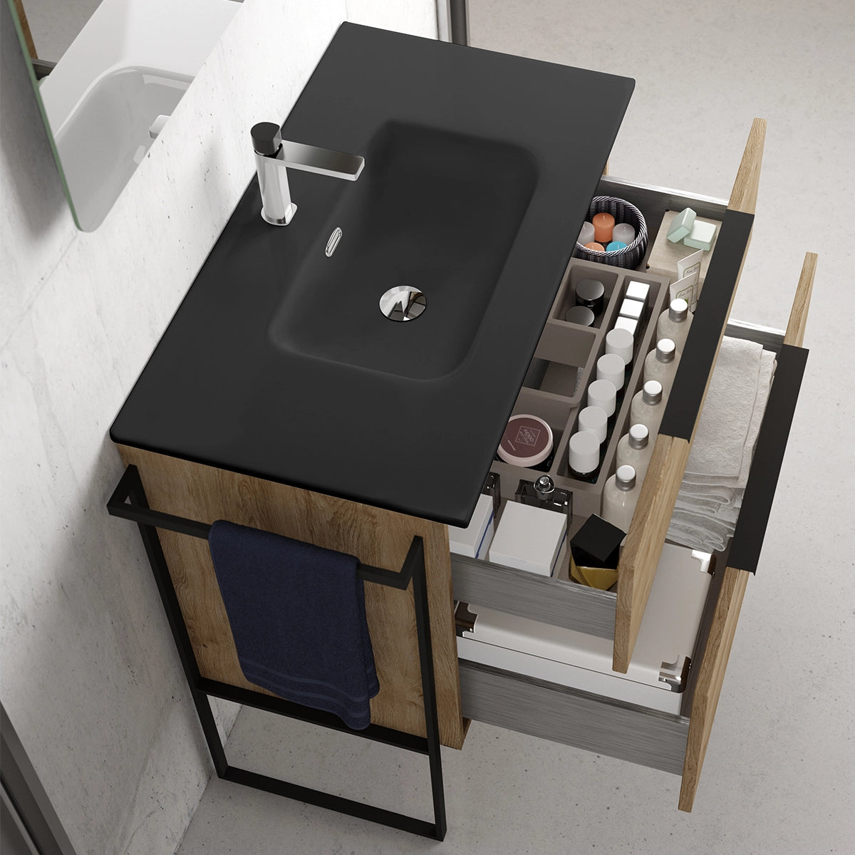 Mueble baño industrial Galsaky