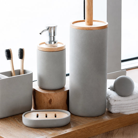 Conjunto accesorios baño