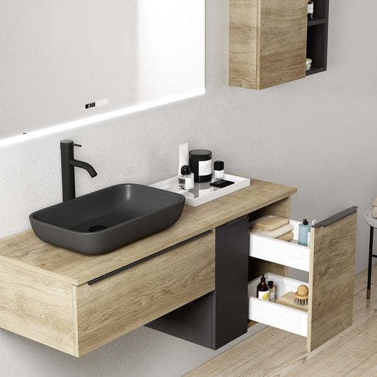 Encimera de baño madera Landes