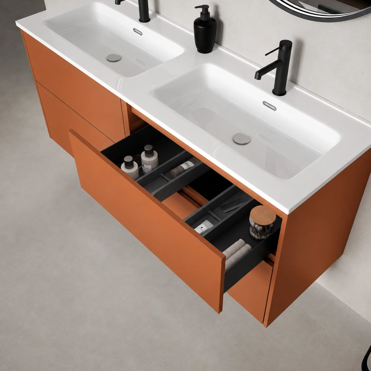 Mueble con lavamanos de baño Albor