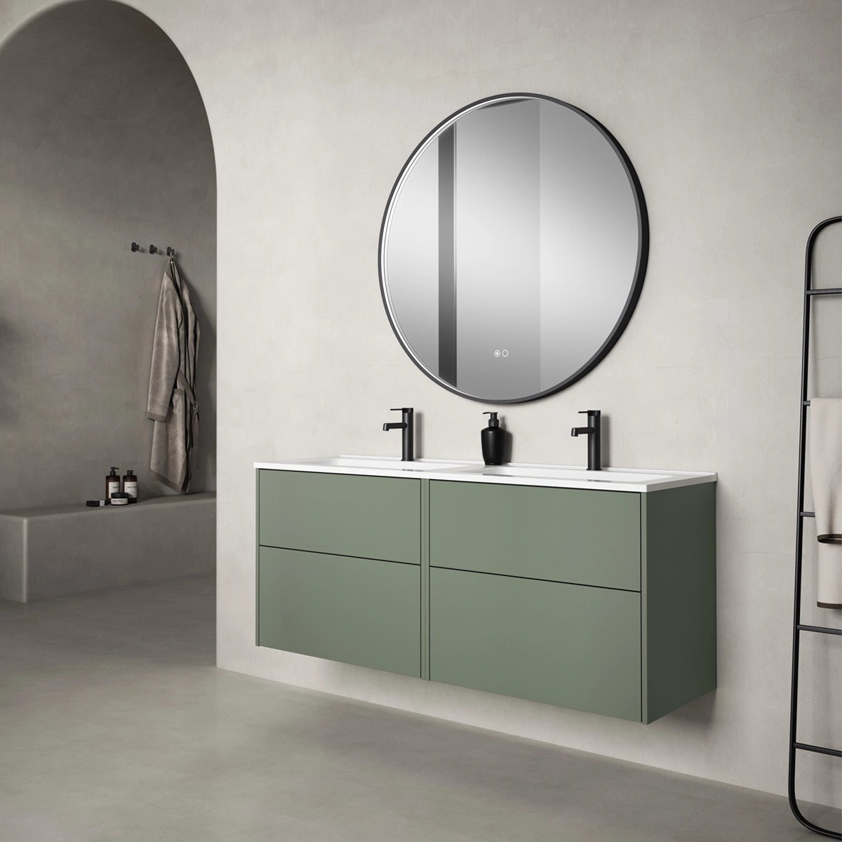 Mueble con lavamanos de baño Albor