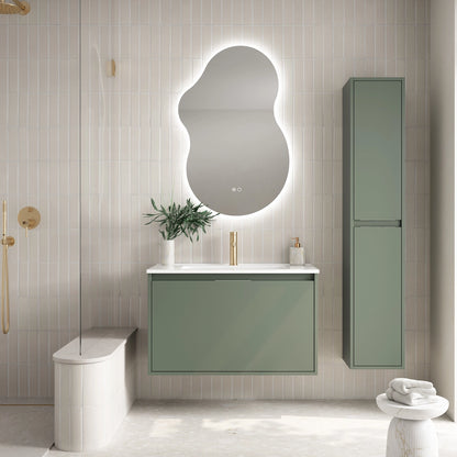 Mueble baño lavabo sobre encimera Atelier