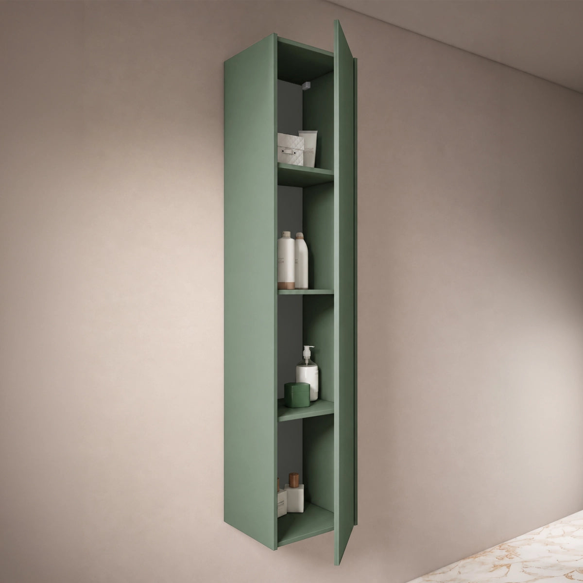 Mueble auxiliar columna baño Albor