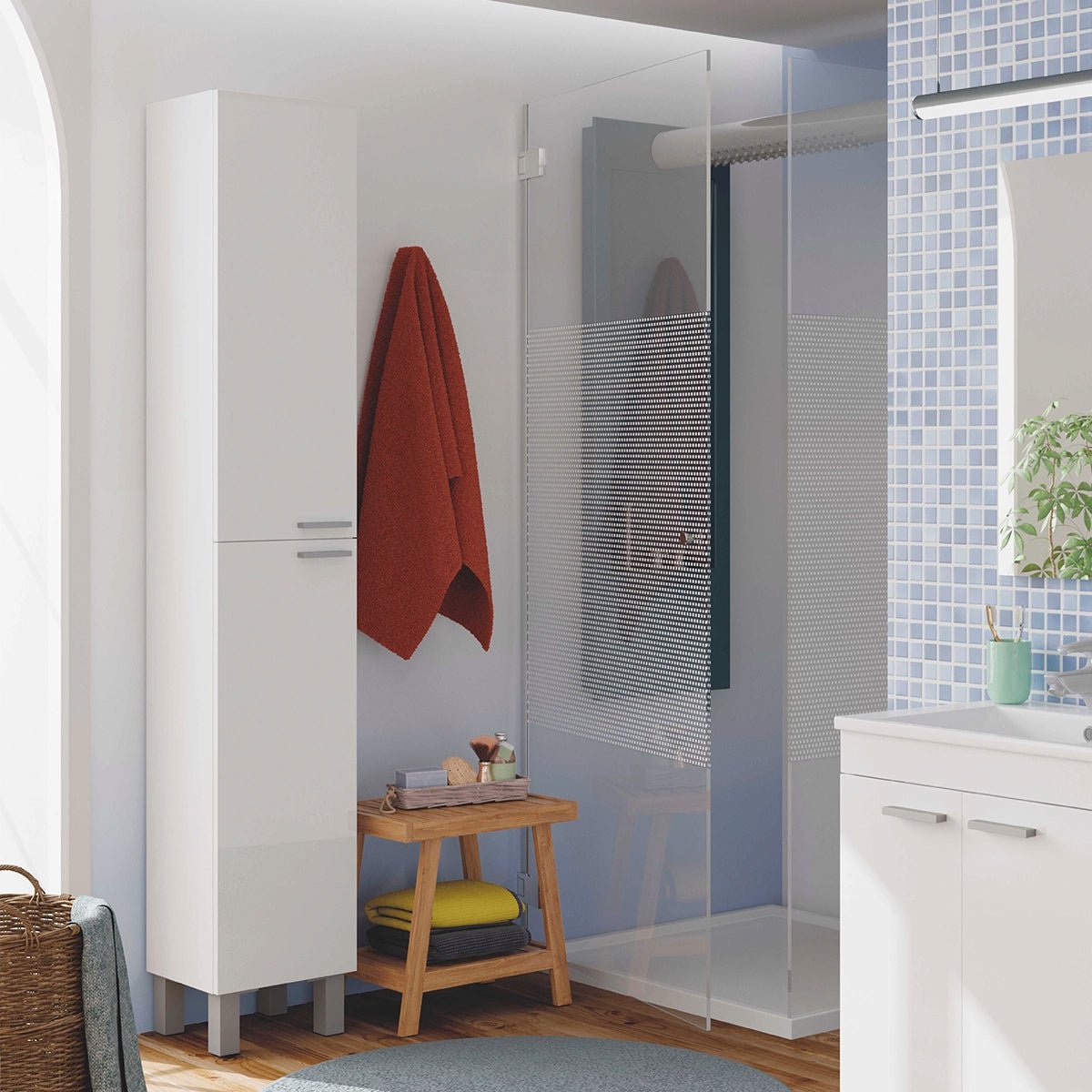 Mueble auxiliar de baño Koncept - Thebath