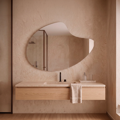 Espejo irregular baño Sira Nol