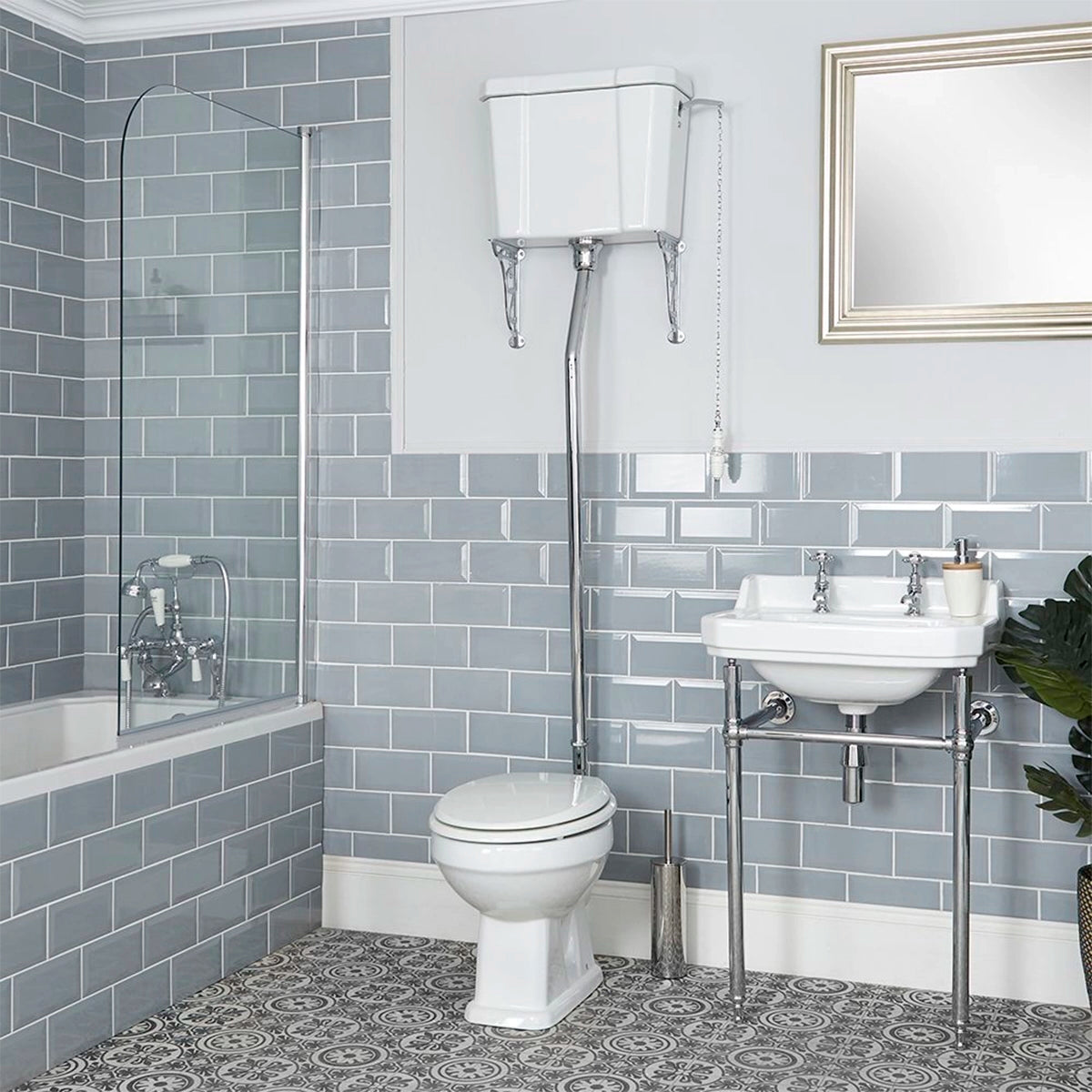 Inodoro Clásico tanque alto York