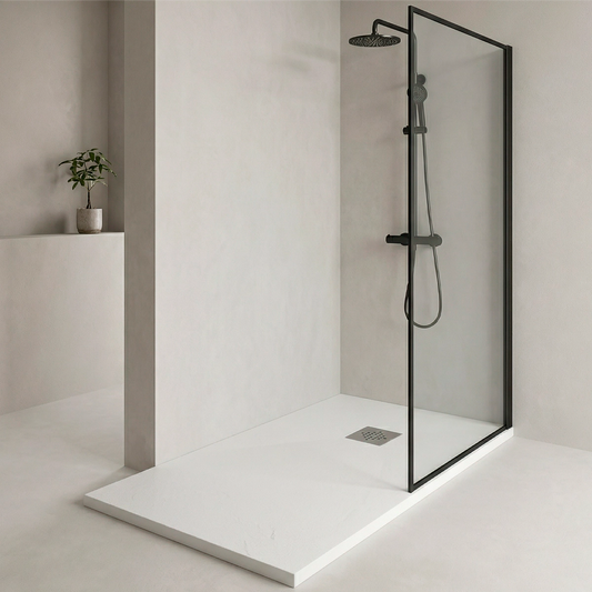 Plato ducha resina blanco Esencial - Thebath