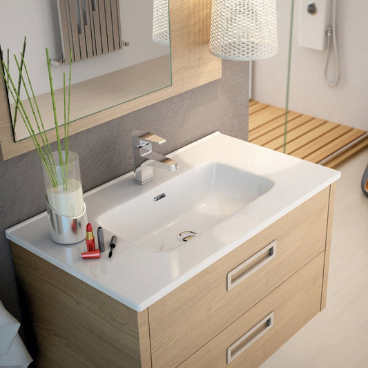 Lavabo sobre mueble Shiba brillo