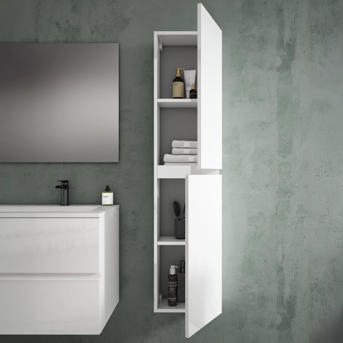 Armario columna baño Esencial - The Bath