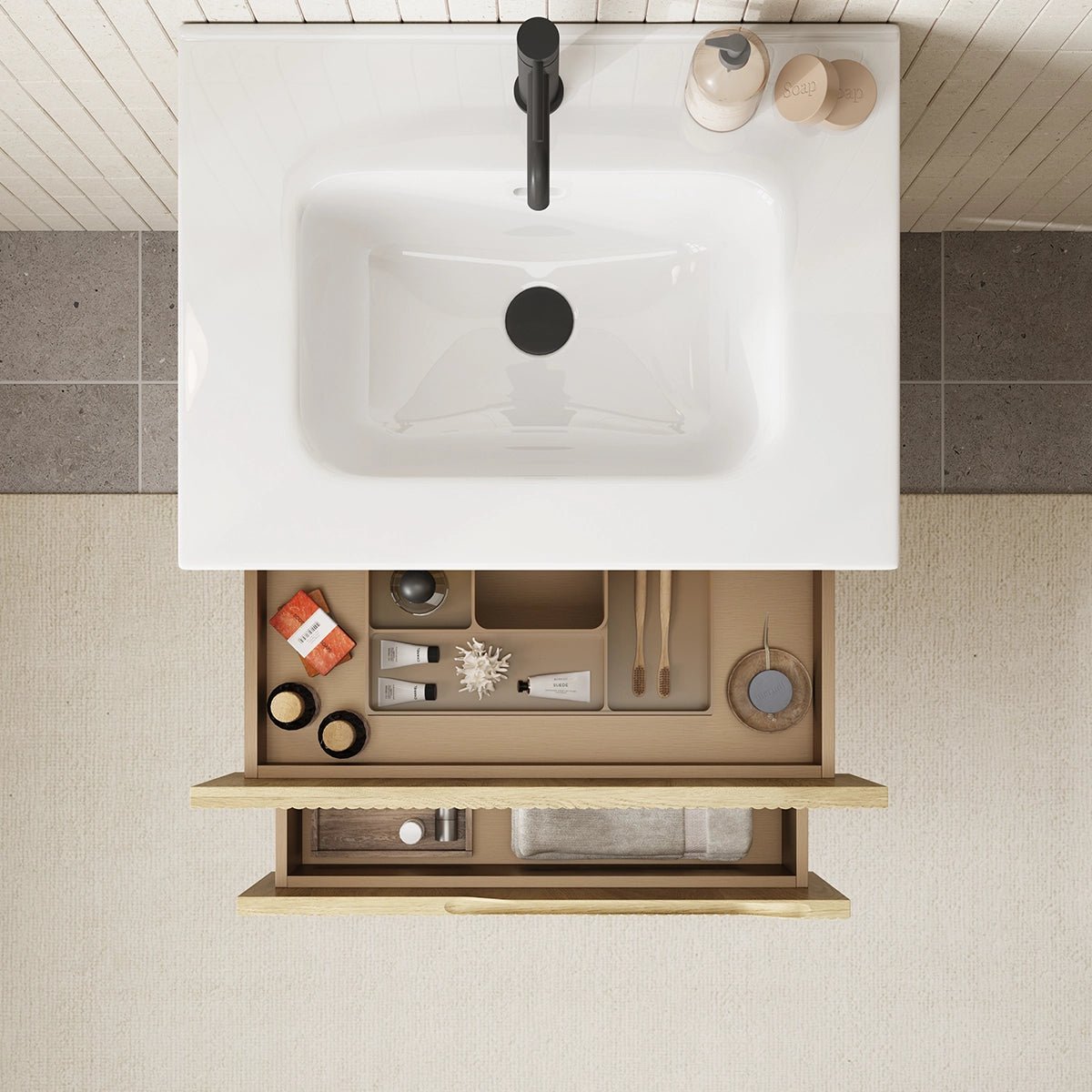 Armario para cuarto de baño Bamboo - The Bath