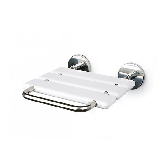 Asiento de ducha abatible con asa