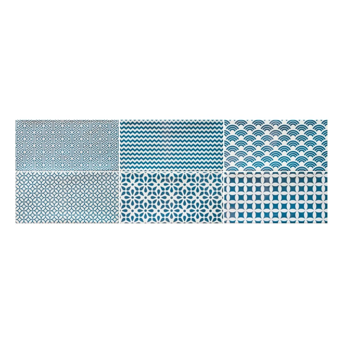 Azulejo para baño moderno Ibiza Decor 12,5x25