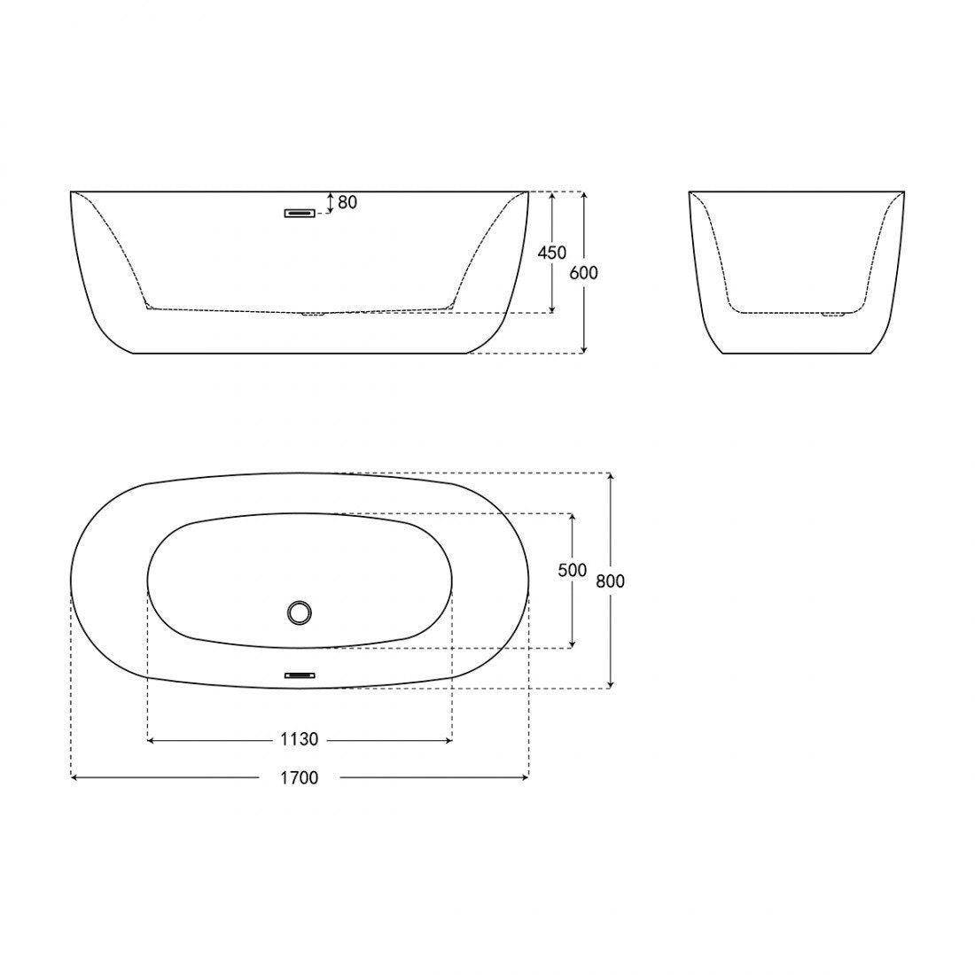 Bañera exenta Atazar