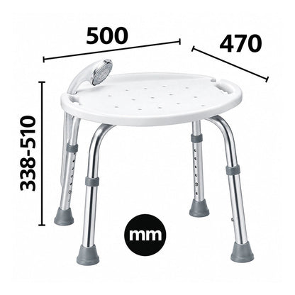 Banqueta con soporte de alcachofa de ducha - The Bath