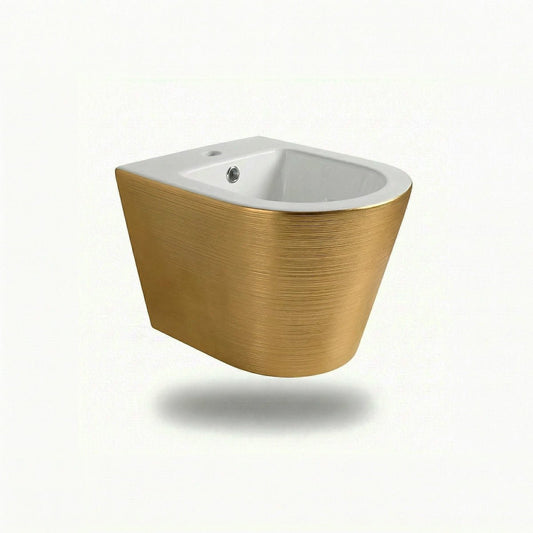 Bidé suspendido Oro - Blanco Umbra - The Bath