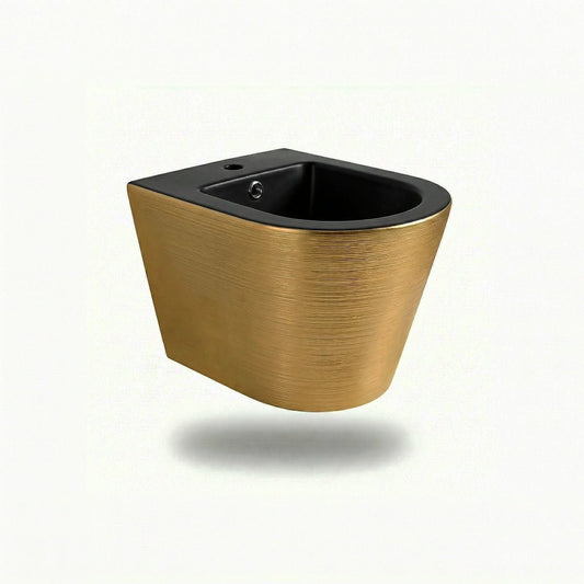 Bidé suspendido Oro - Negro Umbra - The Bath