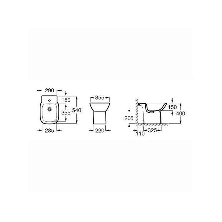 Bidet Roca Debba