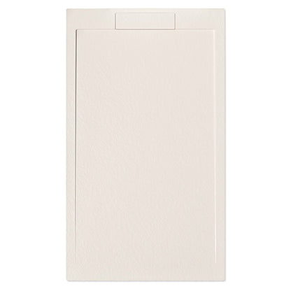 Plato de ducha resina textura pizarra Carnac - Thebath