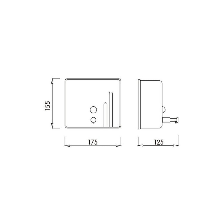 Dispensador Jabón con válvula