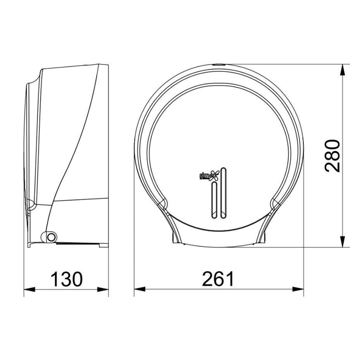 Dispensador papel higiénico