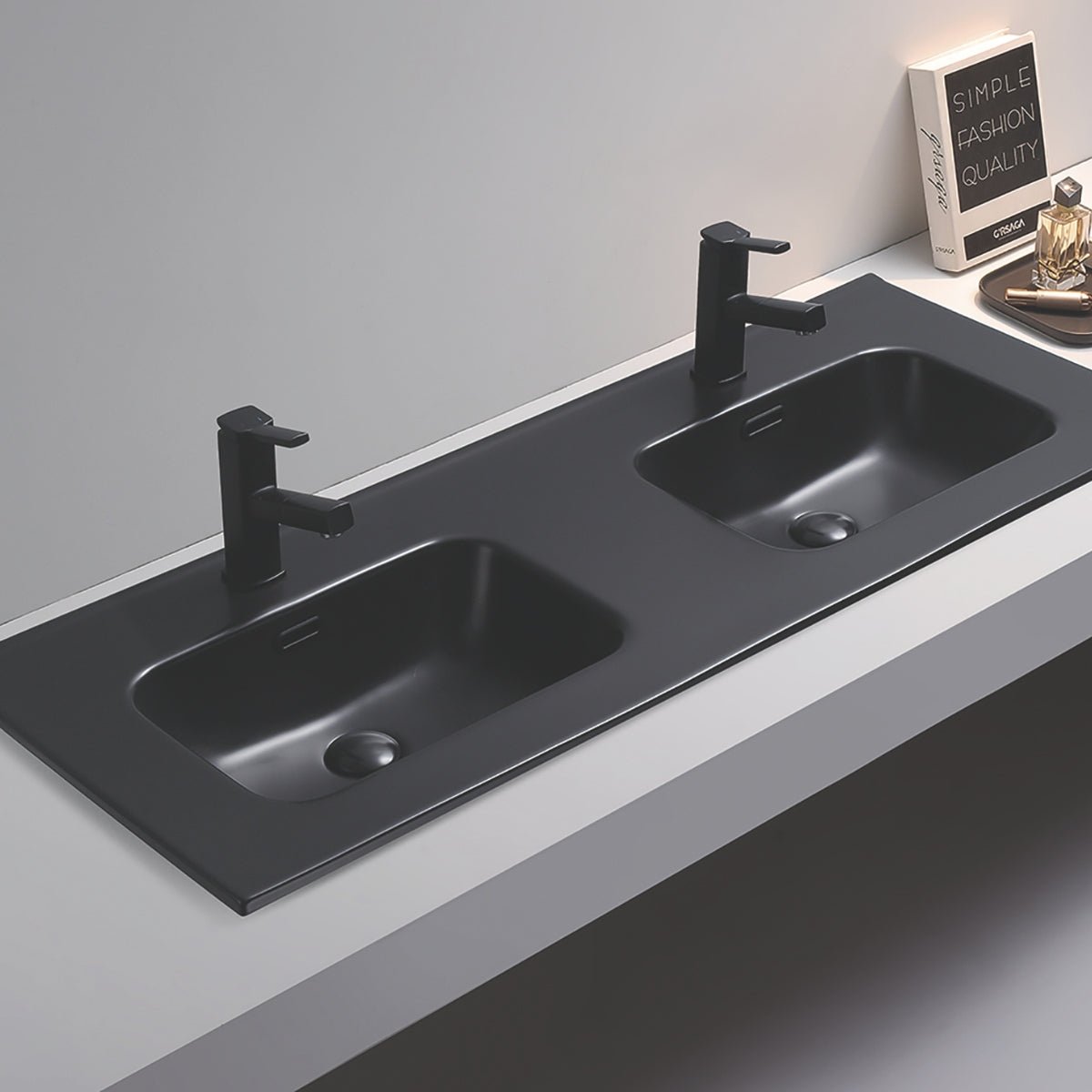 Lavabo doble seno Shiba