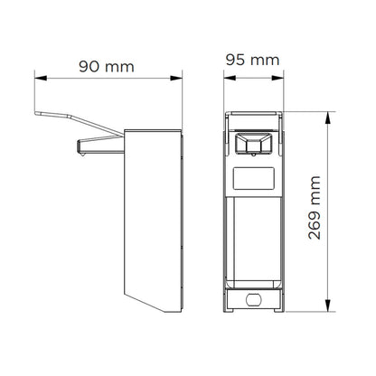Dosificador de jabón MAXICLEAN - Thebath