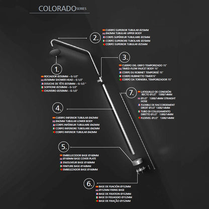 Ducha exterior Colorado - The Bath