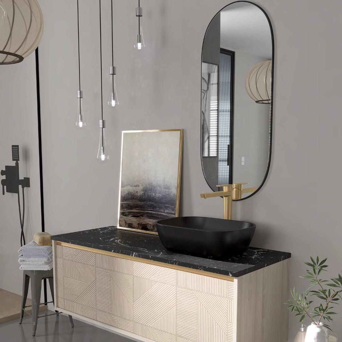 Encimera de piedra para mueble Stein - Thebath