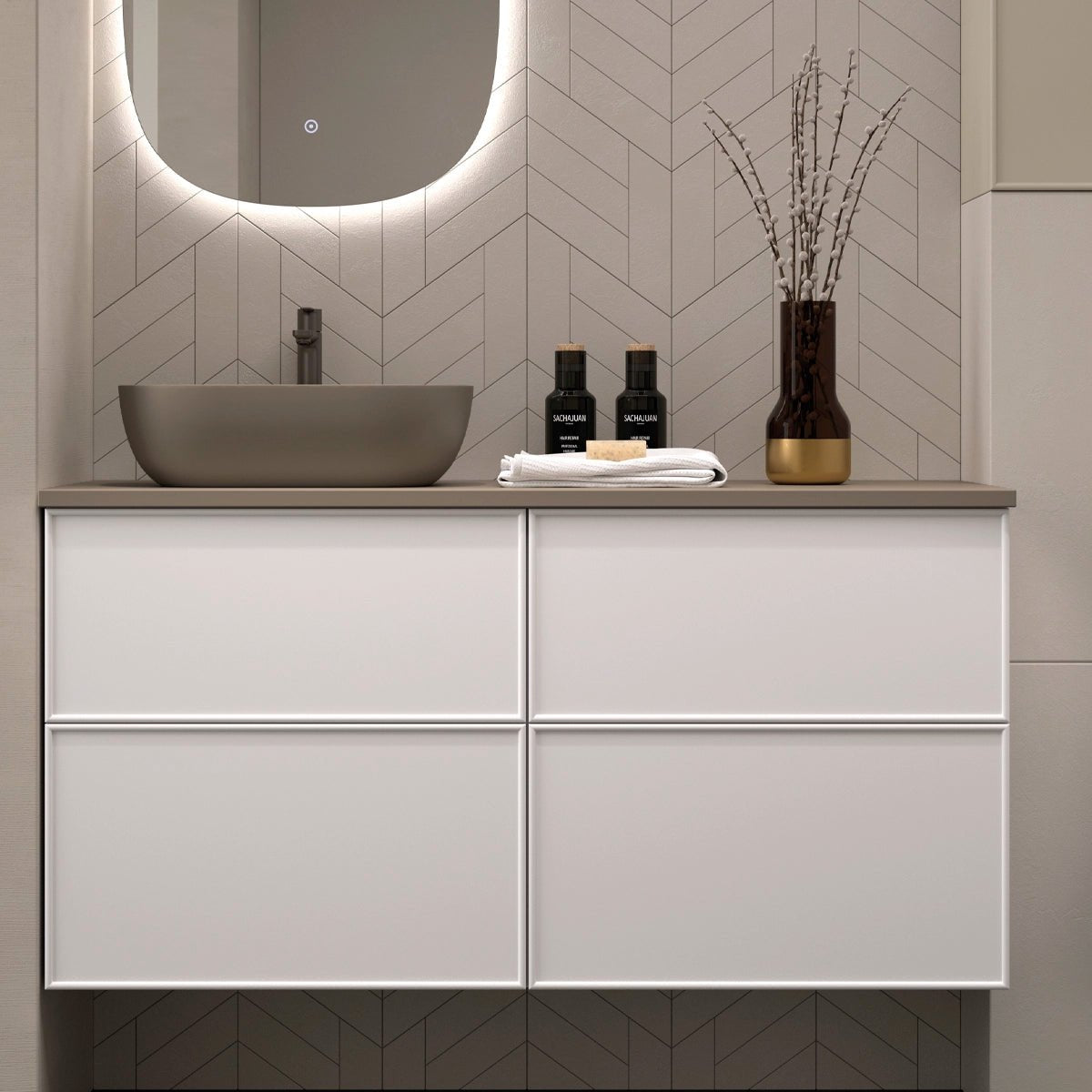 Encimera mueble baño Lacada - The Bath