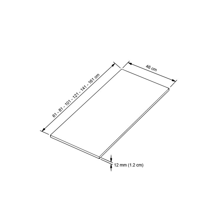 Encimera para lavabo Ambar