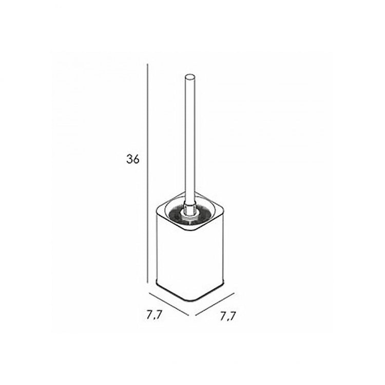 Escobillero de pie Slim 2300