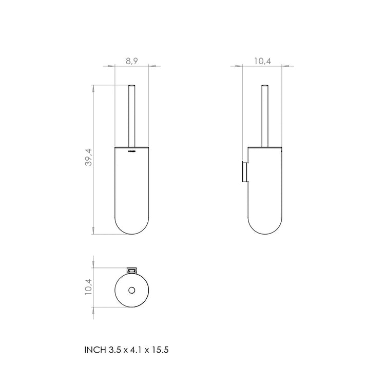 Escobillero pared Geyser