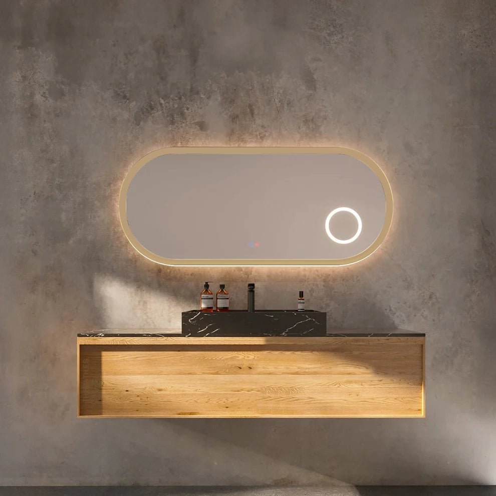 Espejo aumento con luz Rimini - Thebath