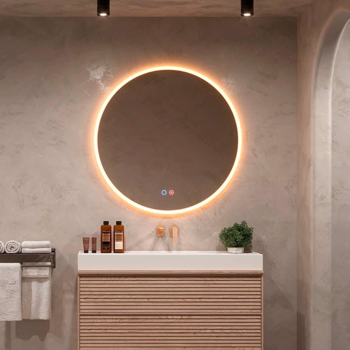 Espejo con luz led Atenas - Thebath