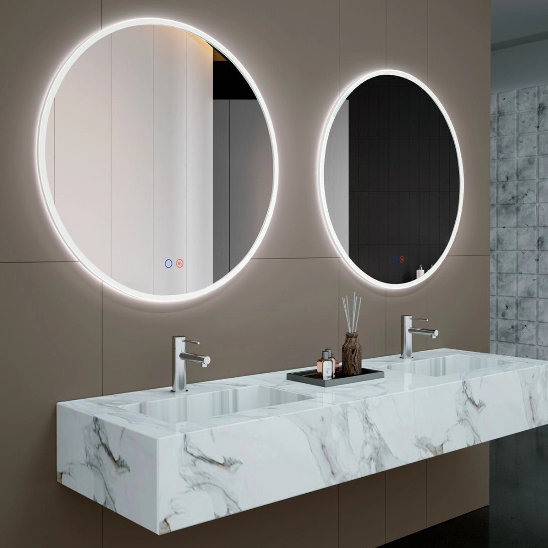 Espejo con luz led Atenas