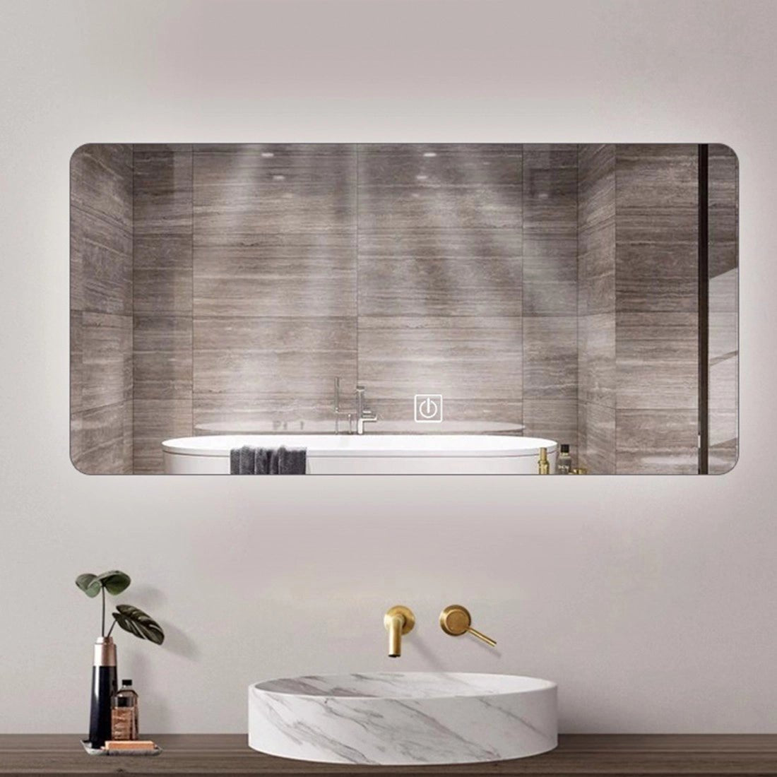 Espejo con luz led Atenea