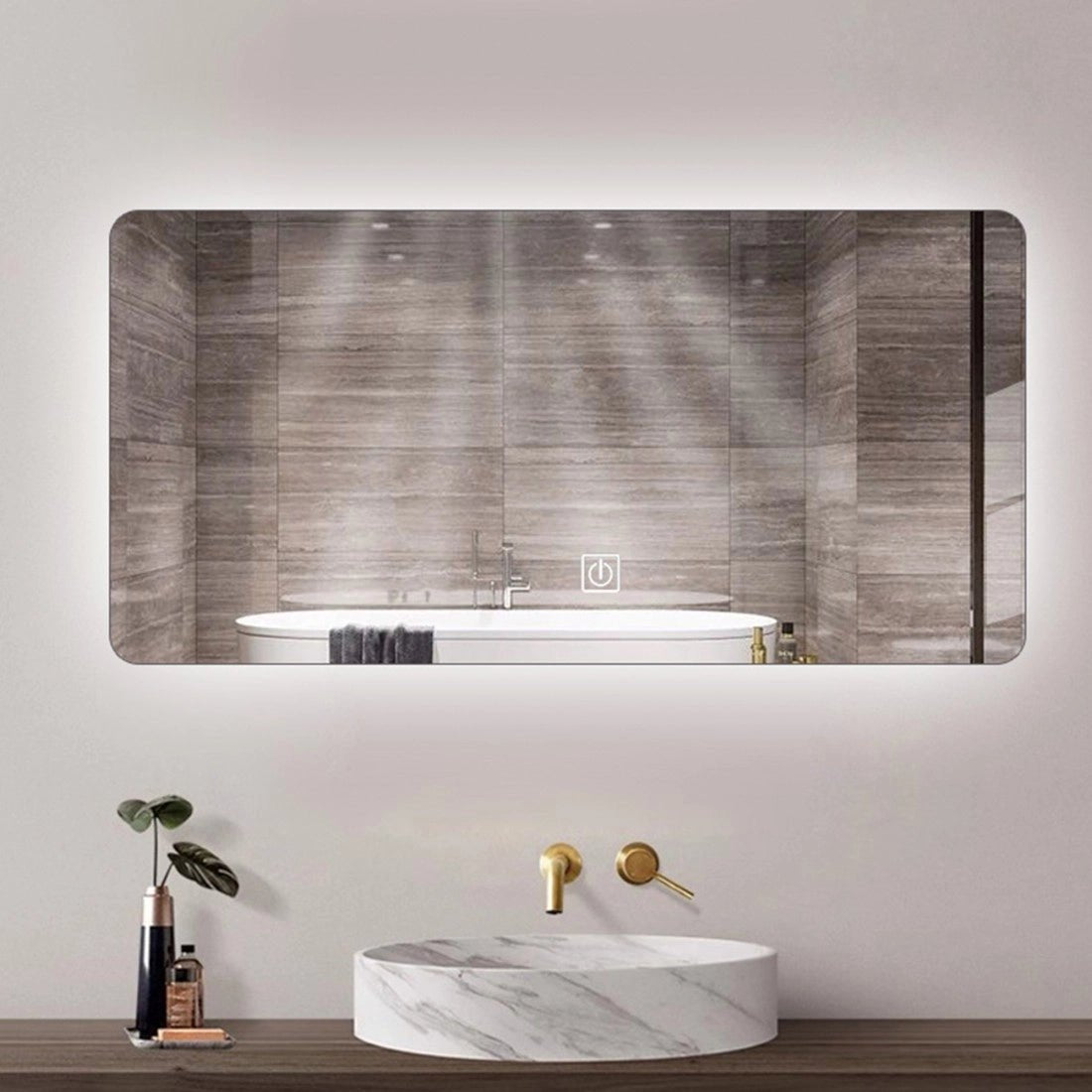 Espejo con luz led Atenea