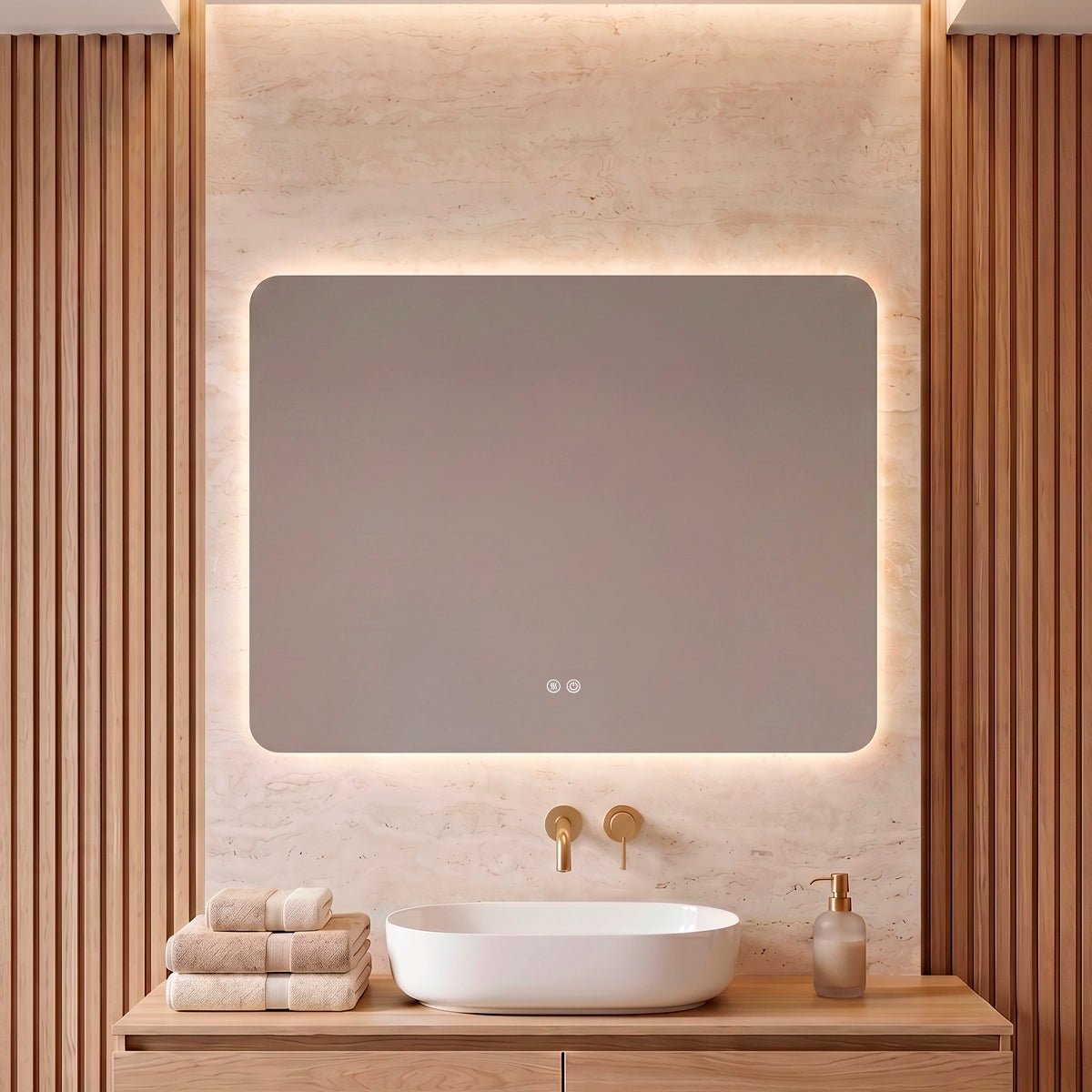 Espejo con luz led Rafael - The Bath