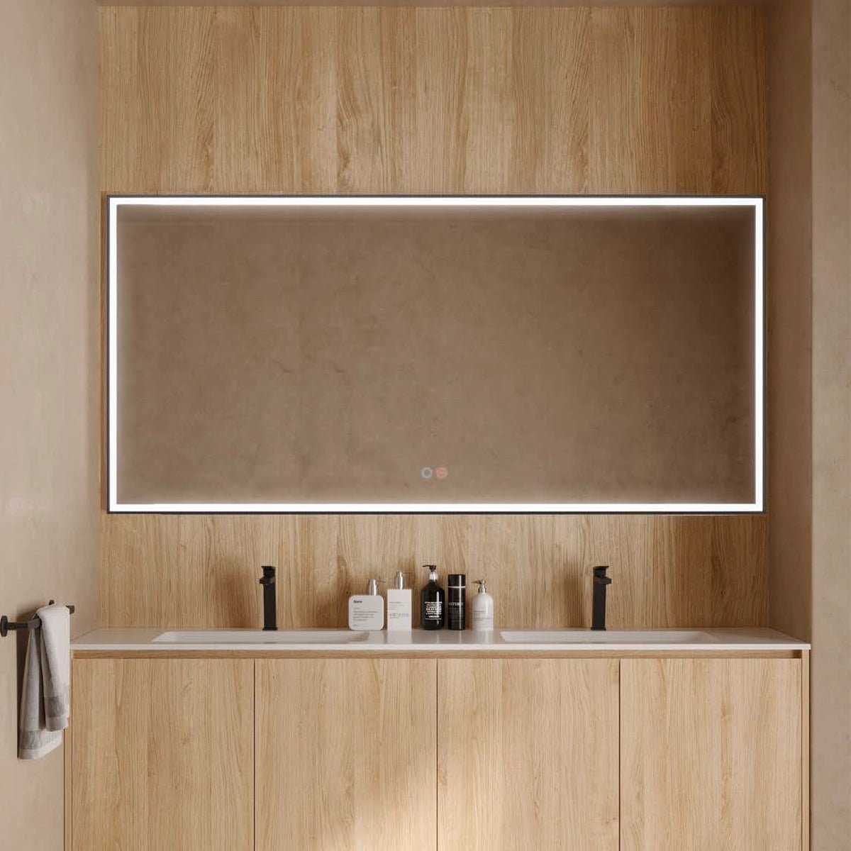 Espejo con luz led Suiza - Thebath