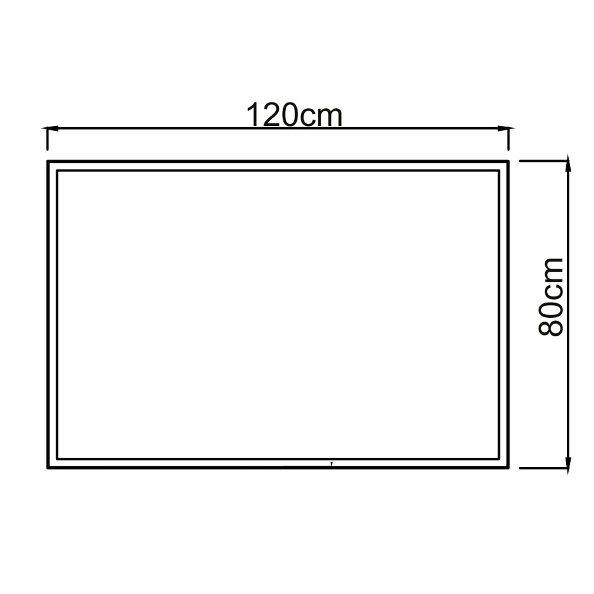 Espejo con luz led Suiza - Thebath