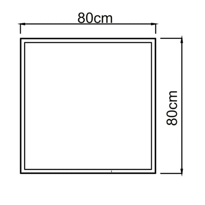 Espejo con luz led Suiza - Thebath