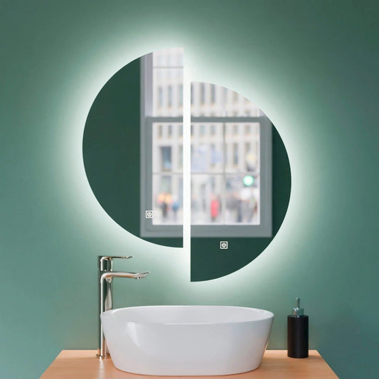 Espejo con luz Marte