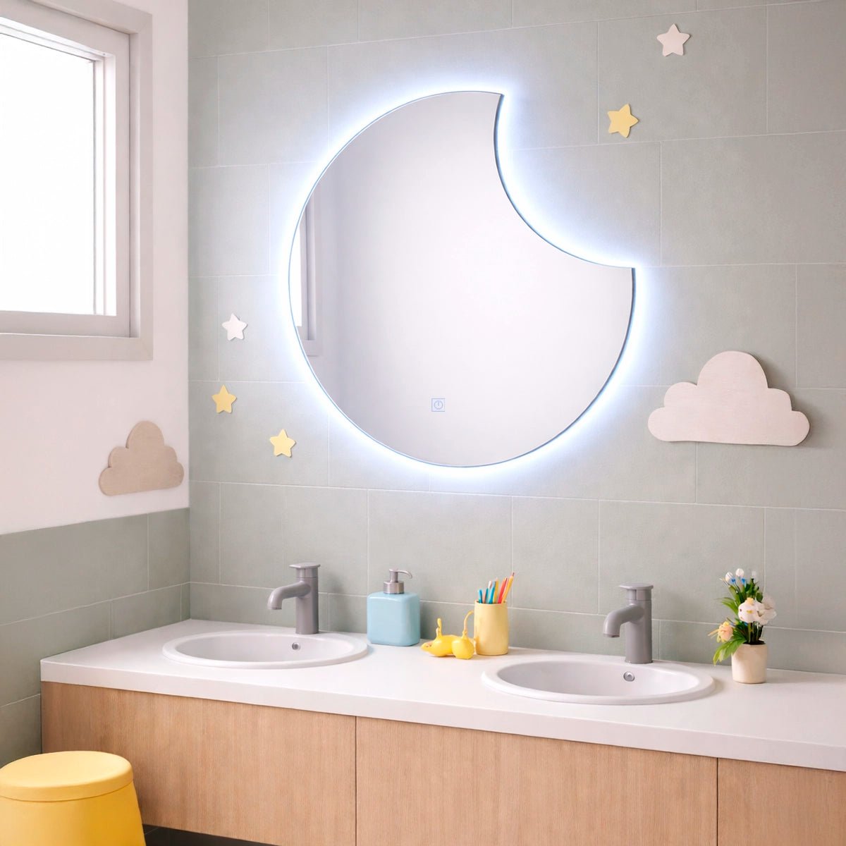 Espejo con luz Venus