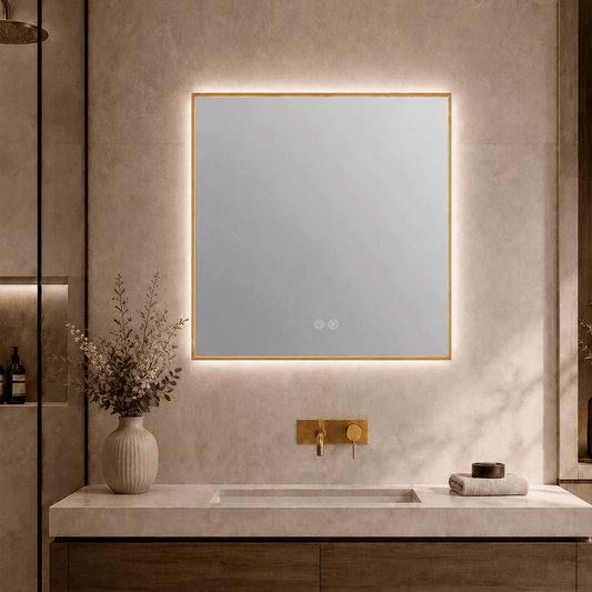 Espejo con marco metalico Nyros - The Bath