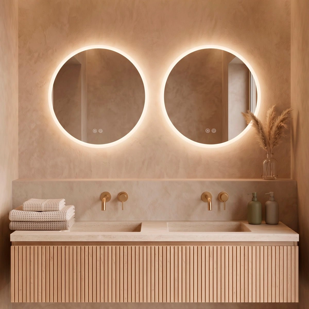 Espejo de baño con luz Icaro - The Bath