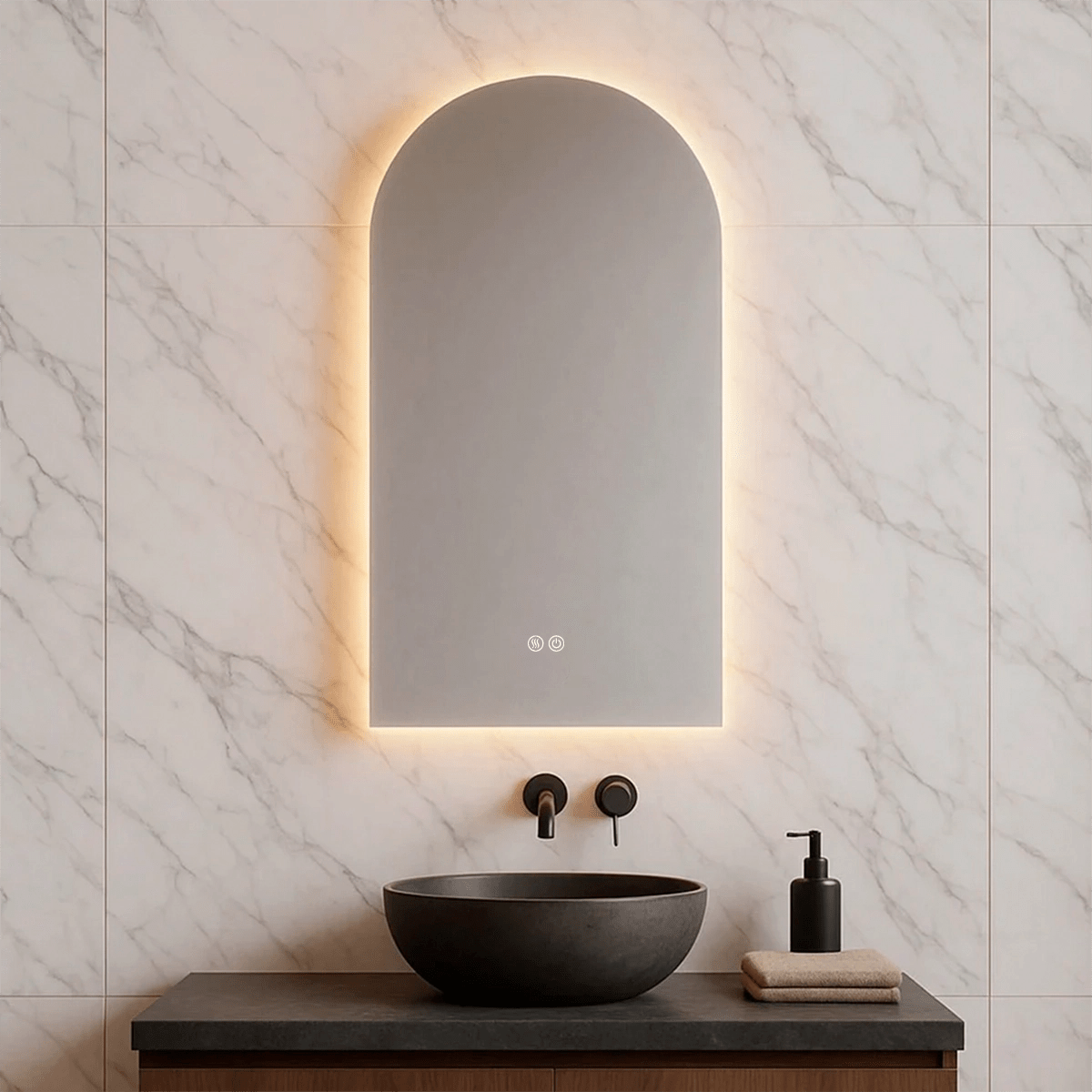 Espejo de baño con luz led Apolo - Thebath