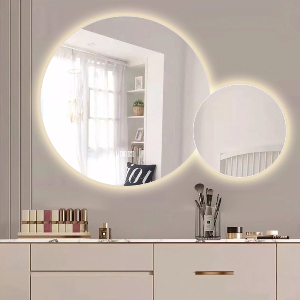 Espejo de baño con luz led Ares - Thebath