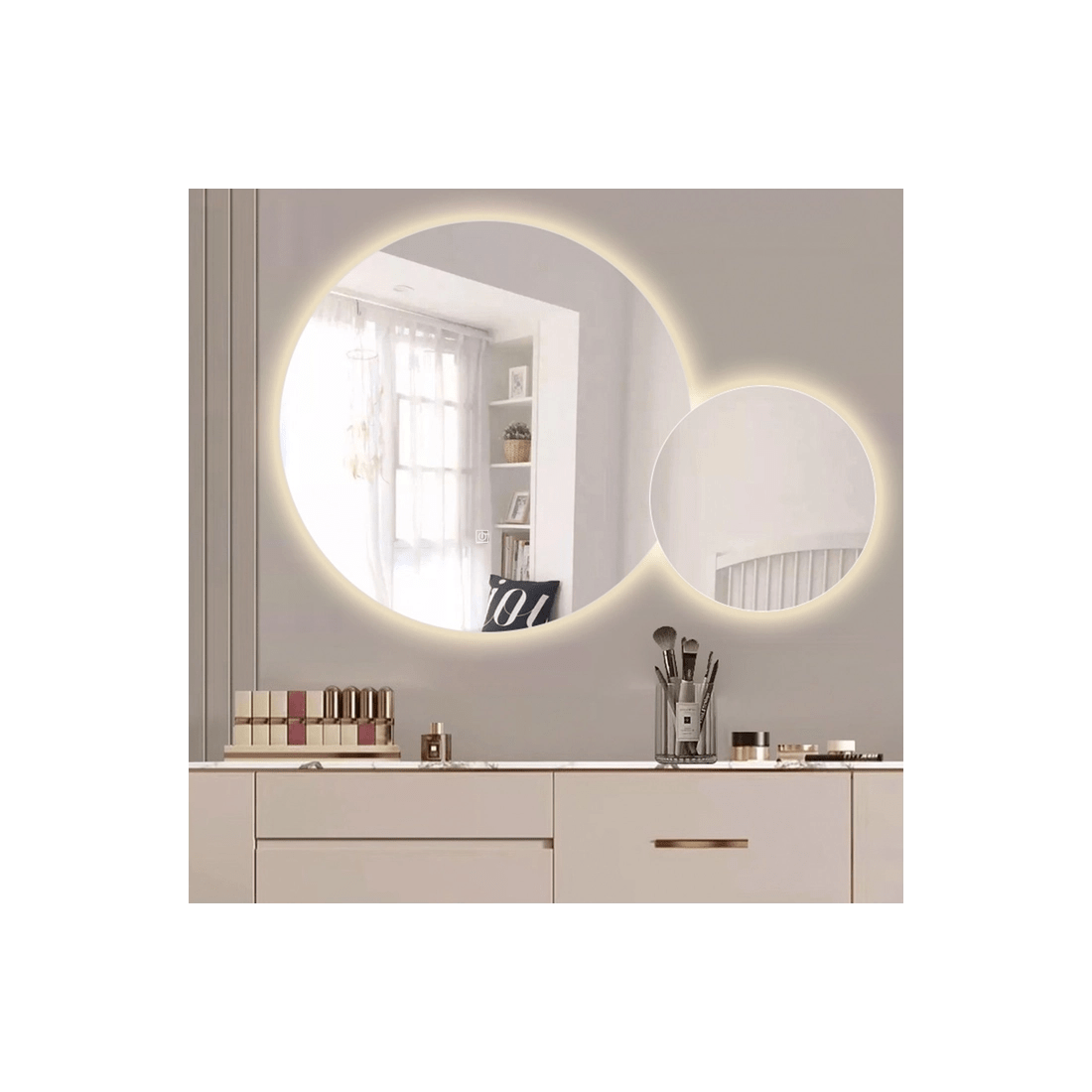 Espejo de baño con luz led Ares