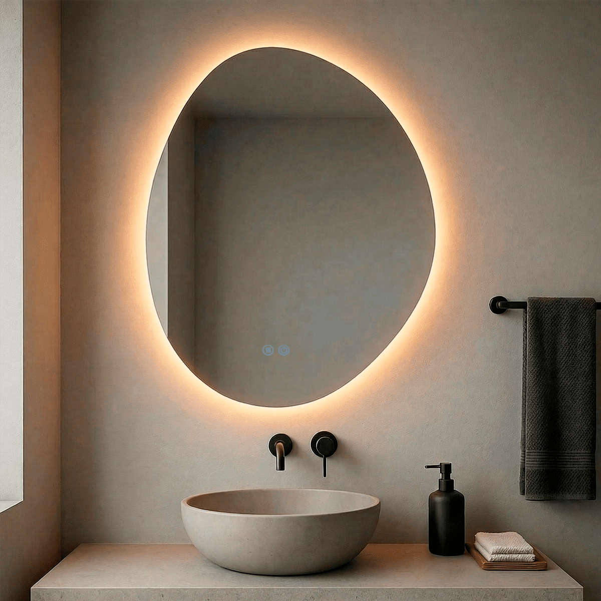 Espejo de baño con luz led Fenix - The Bath